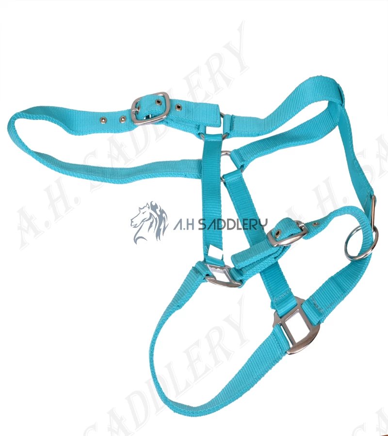 Premium Nylon Horse Halters for Training and Showmanship | Adjustable and Durable