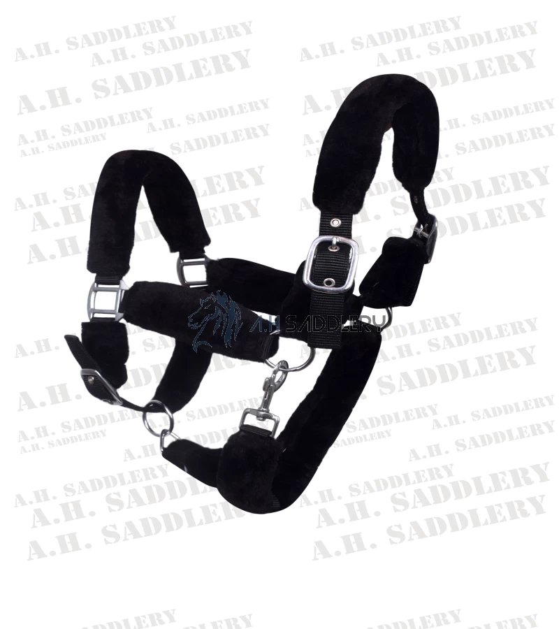 Premium Nylon Full Mink Horse Halters - Adjustable and Comfortable Equestrian Gear